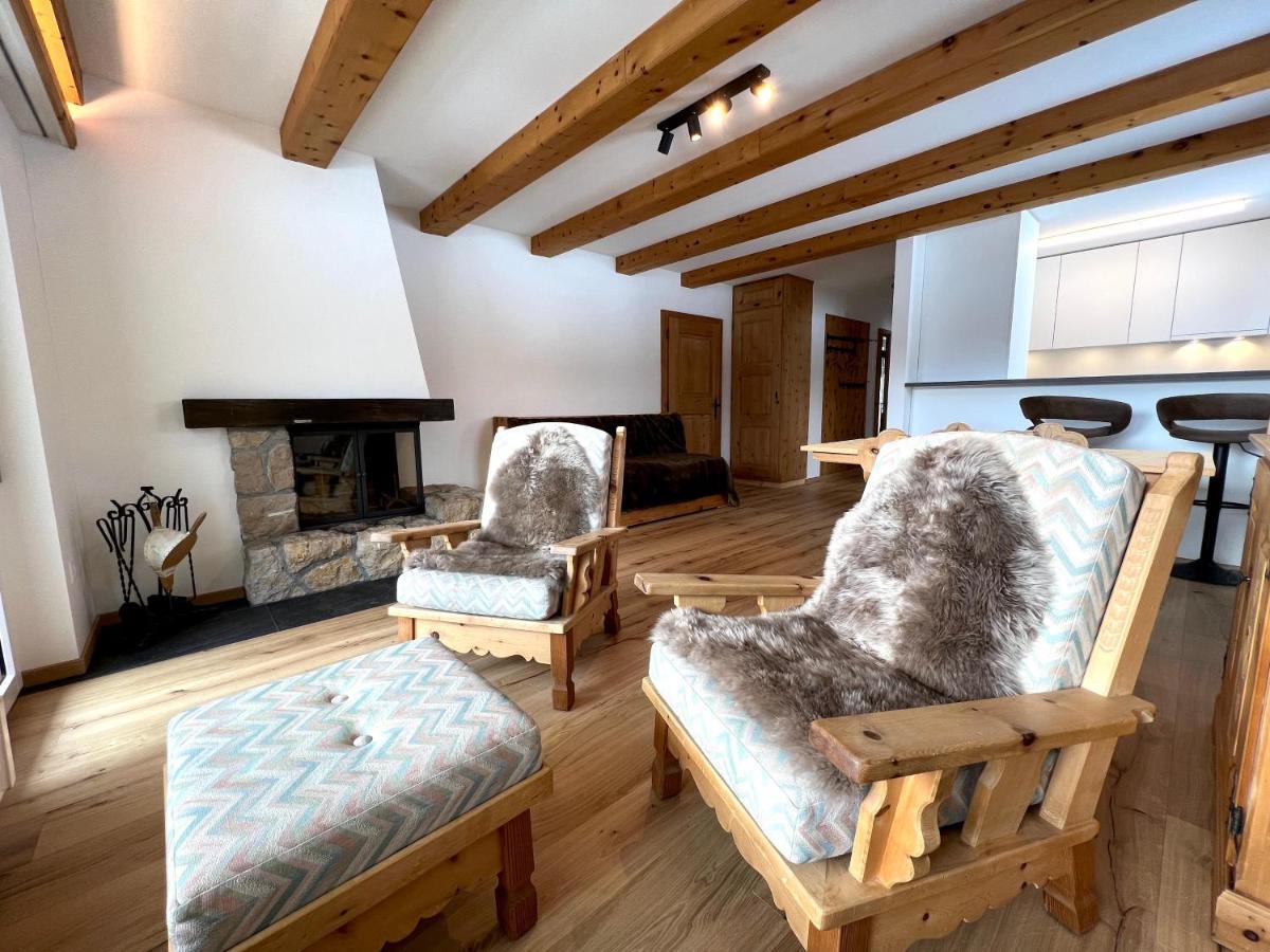 Cosy Apartment Facing Piz Rosatsch Санкт-Мориц Экстерьер фото
