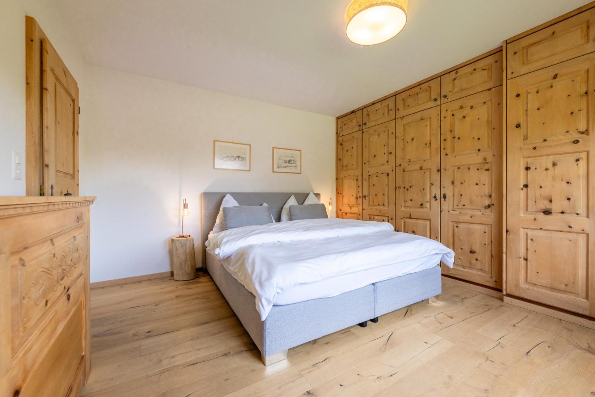 Cosy Apartment Facing Piz Rosatsch Санкт-Мориц Экстерьер фото